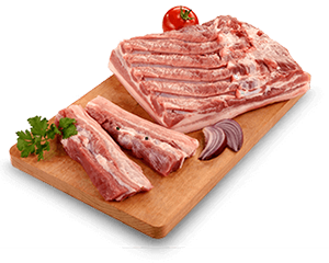 Obrađena slanina bez rebara